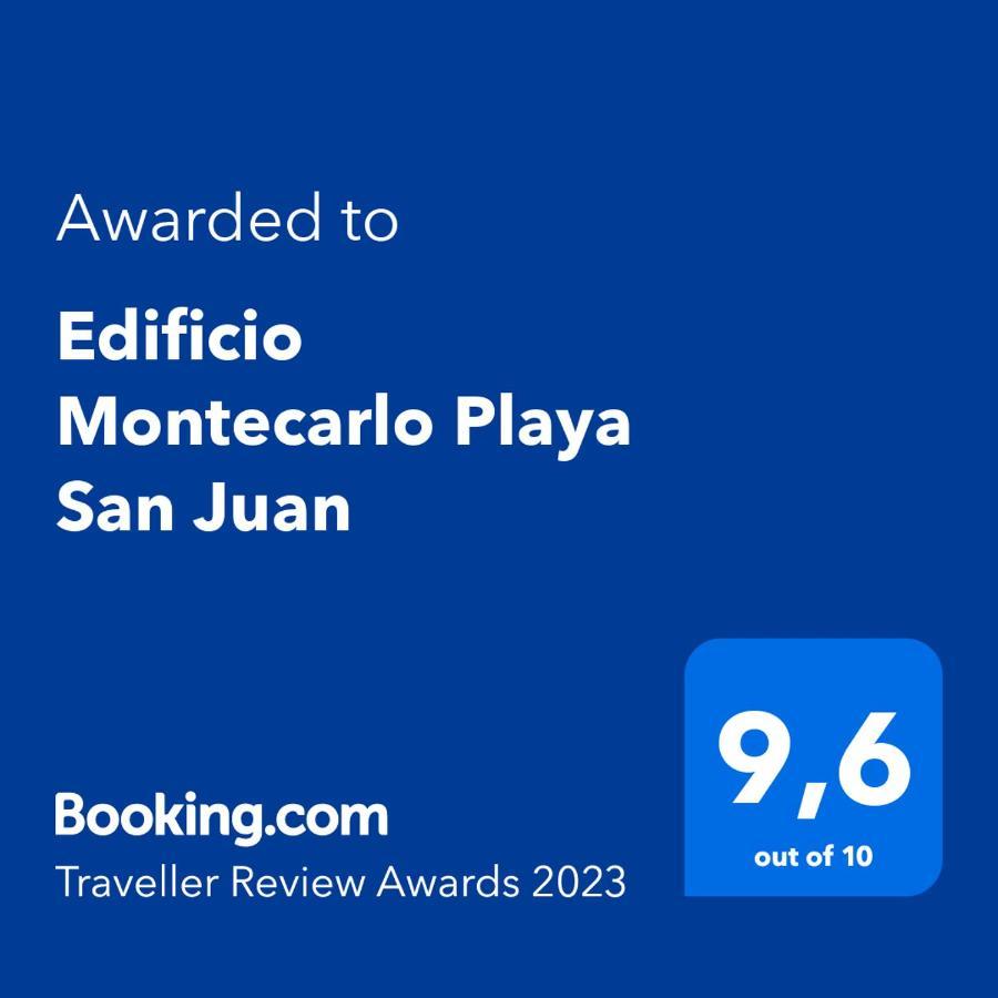 شقة Edificio Montecarlo Playa San Juan إل كامبيلو المظهر الخارجي الصورة